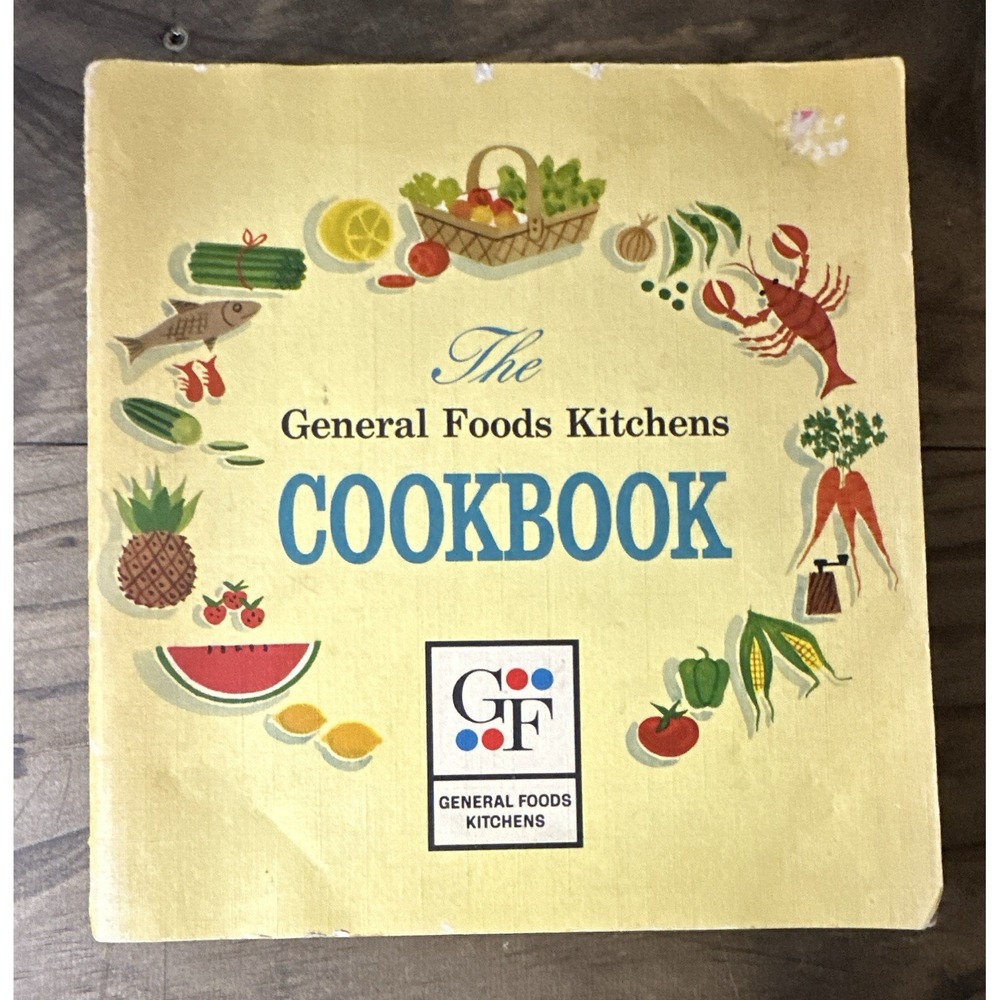 The General Foods Kitchens Cookbook 2nd Ed Softcover 1959 Illustrated Vintage
